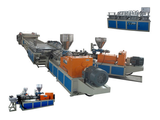 915mm, 1220mm WPC Máy / bảng tường, làm hồ sơ sổ máy 55kW, 37 kw