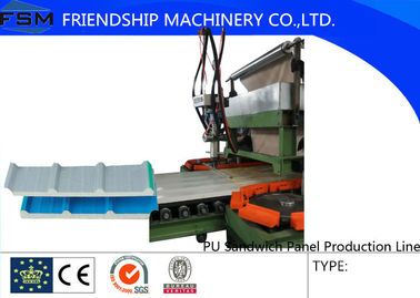 Trên 35kW PU Sandwich Panel Enquipment Với ​​Full-tần PLC Hệ thống kiểm soát