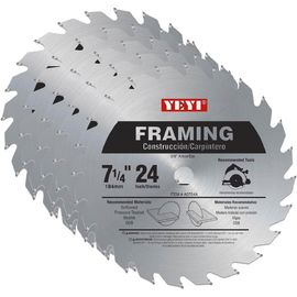 kho 7-1 / 4 &quot;x 24T DKO TCT Thông tư Saw Blade cho Mỹ DIY thị trường cho cắt gỗ