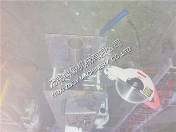 Semi - tự động bằng kim loại tròn Downspout Roll Forming Machine với 11 trạm