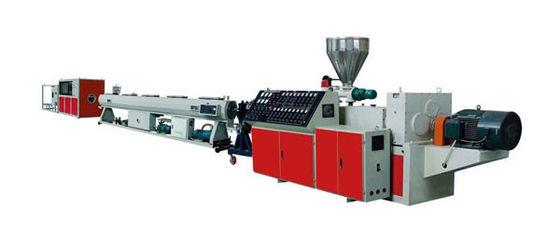 Nhựa UPVC / CPVC / PVC ống phun ra Line Với SJZS65 / 132 hình nón đôi vít đùn