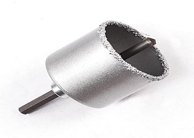 Gạch Ngói lớn Đường kính 53mm Grit Tungsten Carbide lỗ Saw Long Life