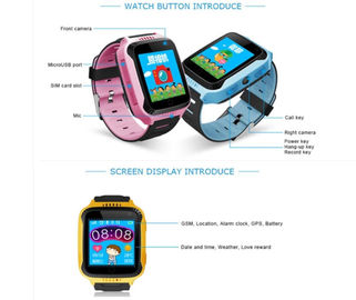 2019 hot bán boy / girl trẻ em gps tracker đồng hồ điện thoại thông minh với khóa sos, đồng hồ hai chiều nói chuyện đồ chơi