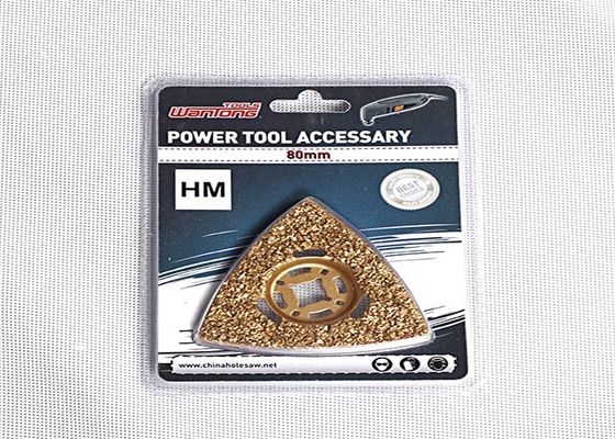 80mm Carbide rasp tam giác lưỡi cưa Phụ kiện điện Công cụ cho nhựa mềm