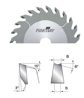 Đen và đỏ sơn màu ghi bàn TCT lưỡi cưa - côn răng