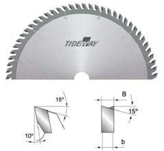TCT lưỡi cưa để cắt tre, với Trapeze hình răng / nón răng