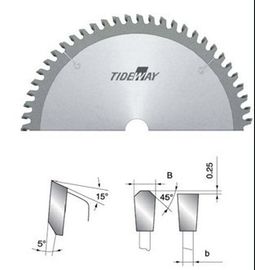 TCT lưỡi cưa để cắt không - kim loại màu (tiêu cực)