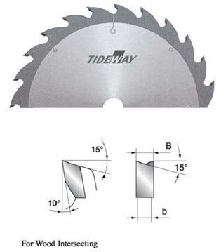 Flat TCT răng lưỡi cưa cắt gỗ mềm hoặc gỗ cứng