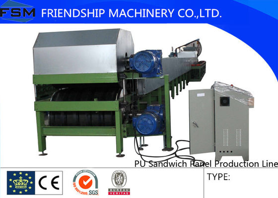 New Type PU Sandwich Panel Dây chuyền sản xuất với hệ thống tự động cắt