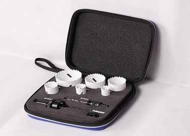 9PC HSS Bi kim loại lỗ Saw Đặt 35mm sâu Cut Với ​​vải hợp