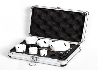 9PC Kim loại / thép không rỉ lỗ Saw Với cắt sâu 38mm, đường kính lớn lỗ Saw Thiết
