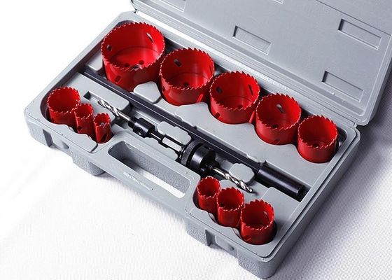 14PC HSS lưỡng kim lỗ Saw, Custom Pitch răng cắt lỗ Saw Thiết