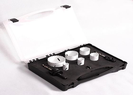 Thợ điện lưỡng kim lỗ Saw khoan Set Với ​​38mm cắt sâu, nhựa trường hợp