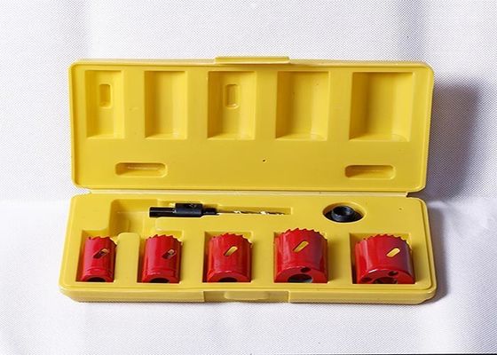 7PC HSS lưỡng kim lỗ Saw Inox M3 / M42 Với arbors / Adapter