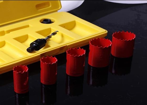 7PC HSS lưỡng kim lỗ Saw Inox M3 / M42 Với arbors / Adapter