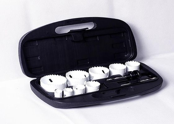Trắng 1-3 / 8 &quot;2&quot; Răng Fine lưỡng kim lỗ Saw cụ cắt Đối cứng Sàn gỗ