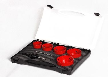 7PC HSS lưỡng kim lỗ Saw, Đường kính lớn 1.5 &quot;- 2.5&quot; Hole Saw Drill Bit
