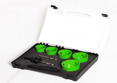 7PC HSS lưỡng kim lỗ Saw, Đường kính lớn 1.5 &quot;- 2.5&quot; Hole Saw Drill Bit