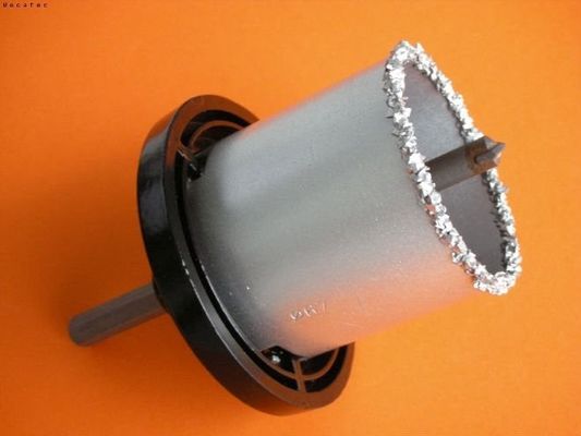 Cắt Tungsten Carbide tipped 73mm 83mm Drill Bit lỗ Saw Đối mềm Marble
