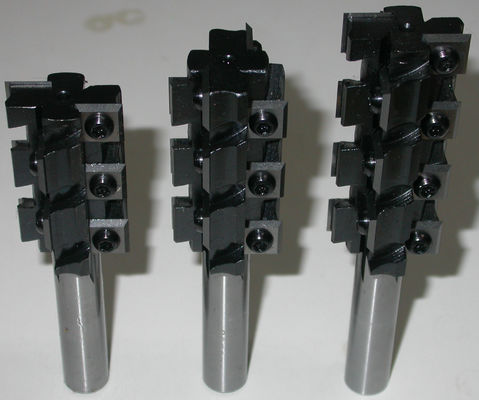CNC Bit Straight Với ​​Reversible Dao CNC Router Bits Với thể thay đổi Carbide Mẹo
