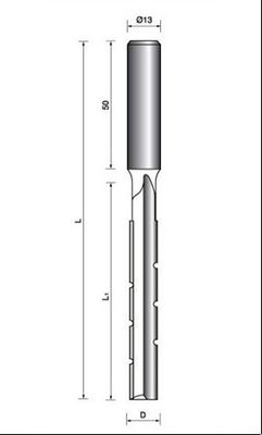 OEM Brad điểm / V điểm bit mộng TCT khoan (13mm shank)
