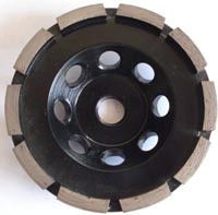 100mm Single Row kim cương Cup mài Wheel bê tông, Marble, Granite