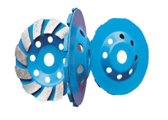 4 Inch Terrazzo Bê Tông Bêtông Xử lý Kim cương Pads / Metal Grinding Cup Wheel
