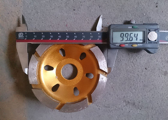 4 &quot;Kim cương kim loại mài mài nghiền đĩa bánh xe lưỡi cày