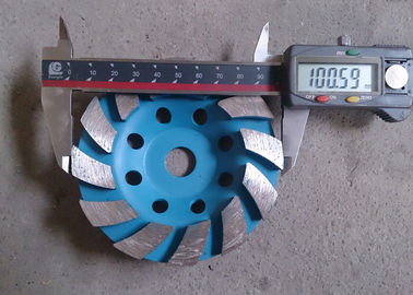 4mm Độ dày kim cương mài Cup Wheel đĩa Đối với sàn bê tông