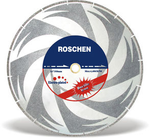 Chuyên viên kim cương cắt công cụ 9 inch Cắt lưỡi cho nhựa / bê tông