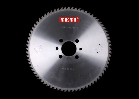 cắt kim cương tốc độ cao nghiêng cưa lưỡi 450mm / 60 răng lưỡi cưa