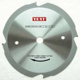Chuyên nghiệp công nghiệp 184mm PCD Saw Blade / sợi xi măng lưỡi cưa