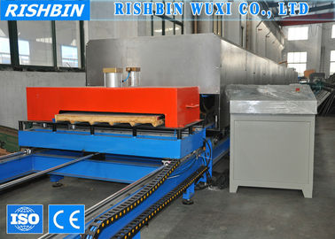 Bề mặt kim loại Glass Wool &amp; PU Máy Chỉnh Sandwich với Non - dừng cắt