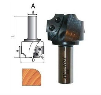 CNC router bit vòng bit góc router với dao thay đổi 20mm shank